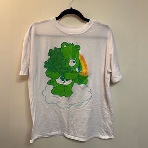 Lucky Care Bears White T-Shirt size XXL